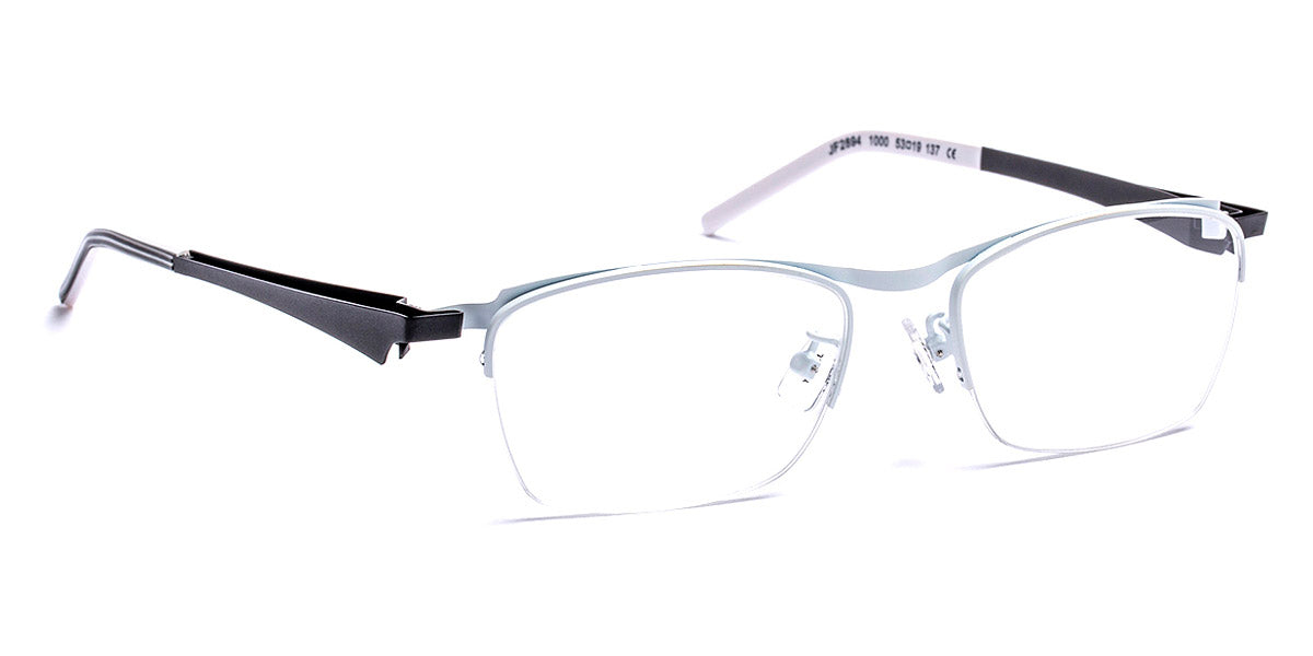 J.F. Rey® JF2894 JFR JF2894 1000 53 - 1000 White/Black Eyeglasses