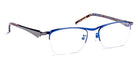 J.F. Rey® JF2894 JFR JF2894 2505 53 - 2505 Blue/Gunmetal Eyeglasses