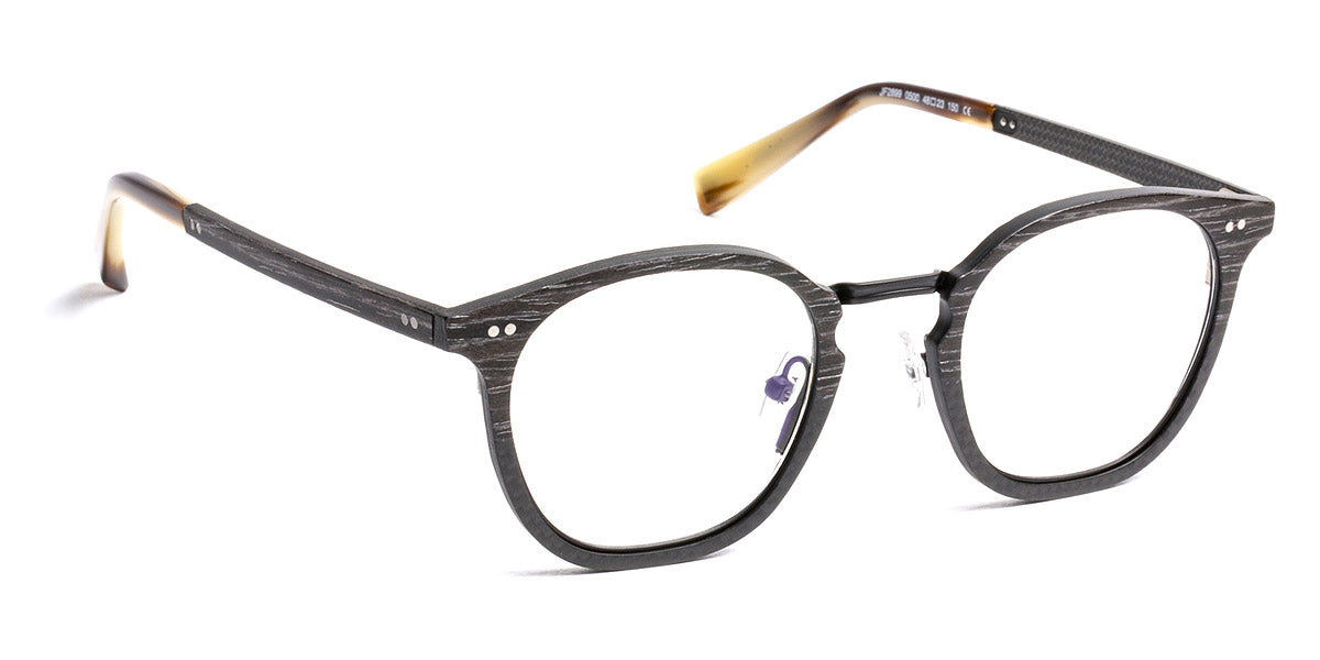 J.F. Rey® JF2899 JFR JF2899 0500 48 - 0500 Wood/Carbon/Brown/Black Eyeglasses