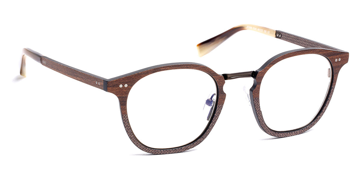 J.F. Rey® JF2899 JFR JF2899 9345 48 - 9345 Wood/Fiber Glass Brown/Khaki Eyeglasses