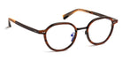 J.F. Rey® JF2901 JFR JF2901 9260 47 - 9260 Wood Brown/Fiber Glass Copper/Black Eyeglasses