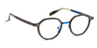 J.F. Rey® JF2901 JFR JF2901 9520 47 - 9520 Fiber Glass Brown/Blue Eyeglasses
