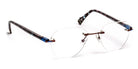J.F. Rey® JF2902 JFR JF2902 B9025 50 - B9025 Brown/Blue Eyeglasses