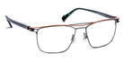 J.F. Rey® JF2905 JFR JF2905 0032 57 - 0032 Black/Brick/Black Eyeglasses