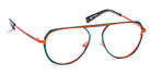 J.F. Rey® JF2909 JFR JF2909 2560 52 - 2560 Blue/Orange Eyeglasses