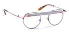 J.F. Rey® JF2910SL JFR JF2910SL 0030 47 - 0030 Black/Red Eyeglasses