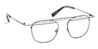 J.F. Rey® JF2912 JFR JF2912 4000 50 - 4000 Khaki/Black/Silver Eyeglasses