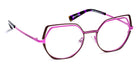 J.F. Rey® JF2916 JFR JF2916 9080 51 - 9080 Brown/Power Pink Eyeglasses