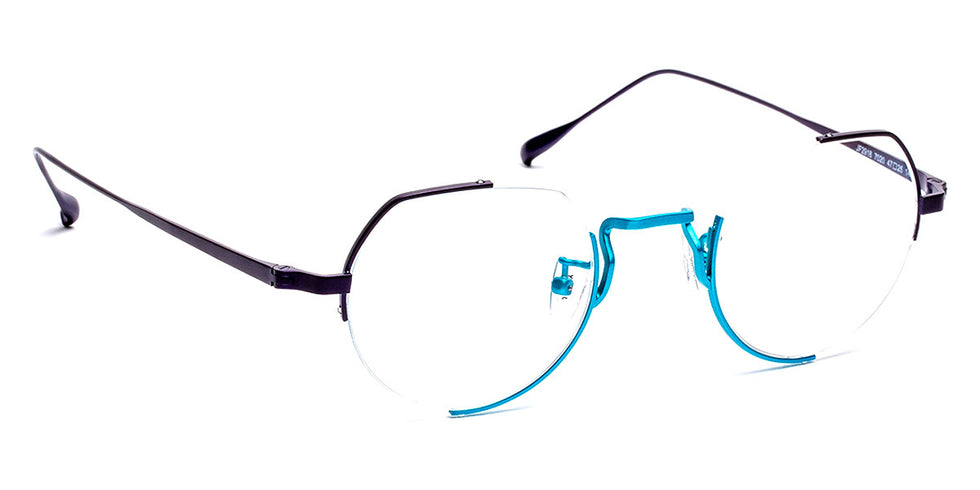 J.F. Rey® JF2918 JFR JF2918 7020 47 - 7020 Purple/Turquoise Eyeglasses