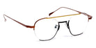 J.F. Rey® JF2920 JFR JF2920 9200 48 - 9200 Brown/Black/Yellow Eyeglasses