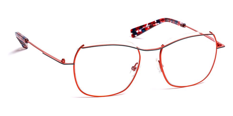 J.F. Rey® JF2921 JFR JF2921 2532 52 - 2532 Blue/Brick Eyeglasses