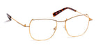 J.F. Rey® JF2921 JFR JF2921 9050 52 - 9050 Brown/Satin Yellow Gold Eyeglasses