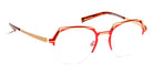 J.F. Rey® JF2933 JFR JF2933 3050 50 - 3050 Red/Yellow Gold Eyeglasses