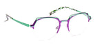 J.F. Rey® JF2933 JFR JF2933 7041 50 - 7041 Crimson/Jade Eyeglasses