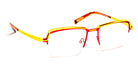 J.F. Rey® JF2934 JFR JF2934 3050 53 - 3050 Red/Yellow/Media Eyeglasses