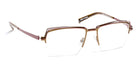 J.F. Rey® JF2934 JFR JF2934 4375 53 - 4375 Khaki/Plum Eyeglasses