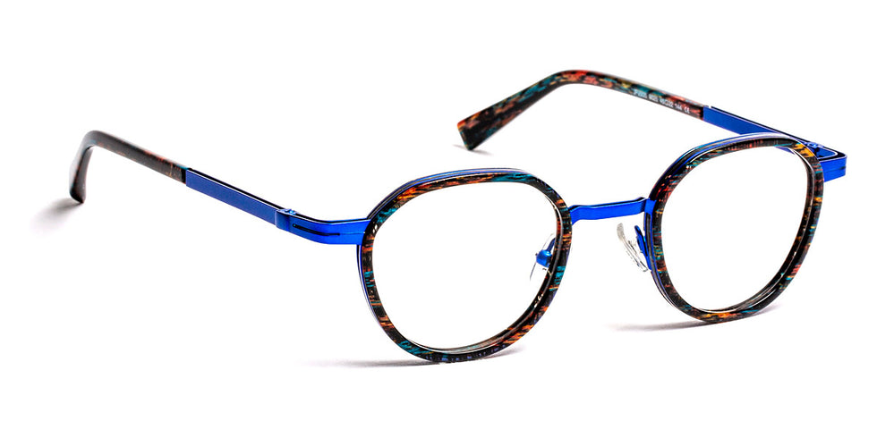J.F. Rey® JF2935 JFR JF2935 9025 45 - 9025 Tissue Brown/Blue Eyeglasses