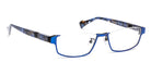 J.F. Rey® JF2936 JFR JF2936 2500 55 - 2500 Blue/Shiny Black Eyeglasses