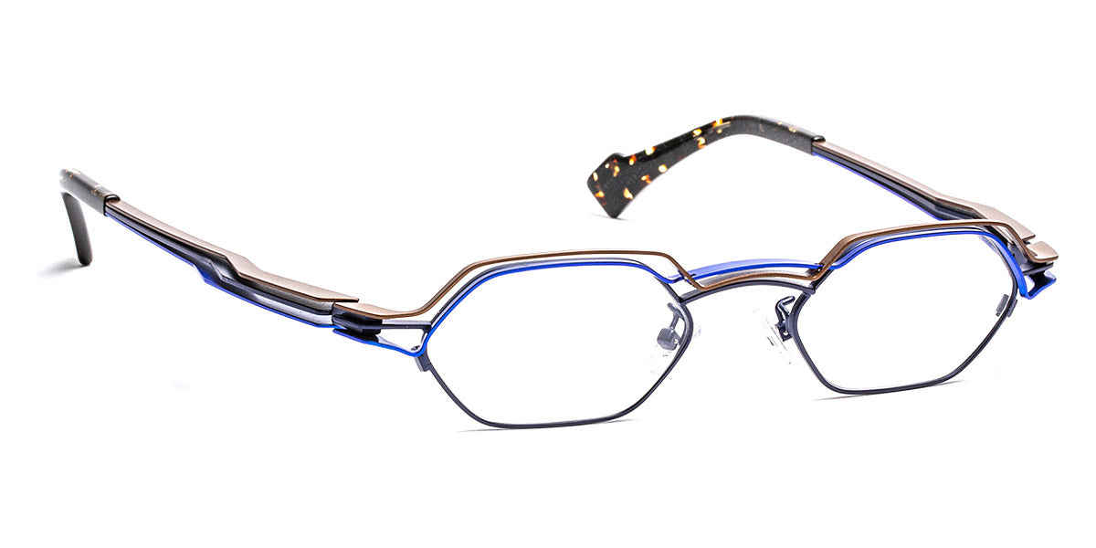 J.F. Rey® JF2937 JFR JF2937 2090 48 - 2090 Navy Blue/Brown/Blue Eyeglasses