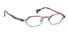 J.F. Rey® JF2937 JFR JF2937 2590 48 - 2590 King Blue/Brown/Brick Eyeglasses