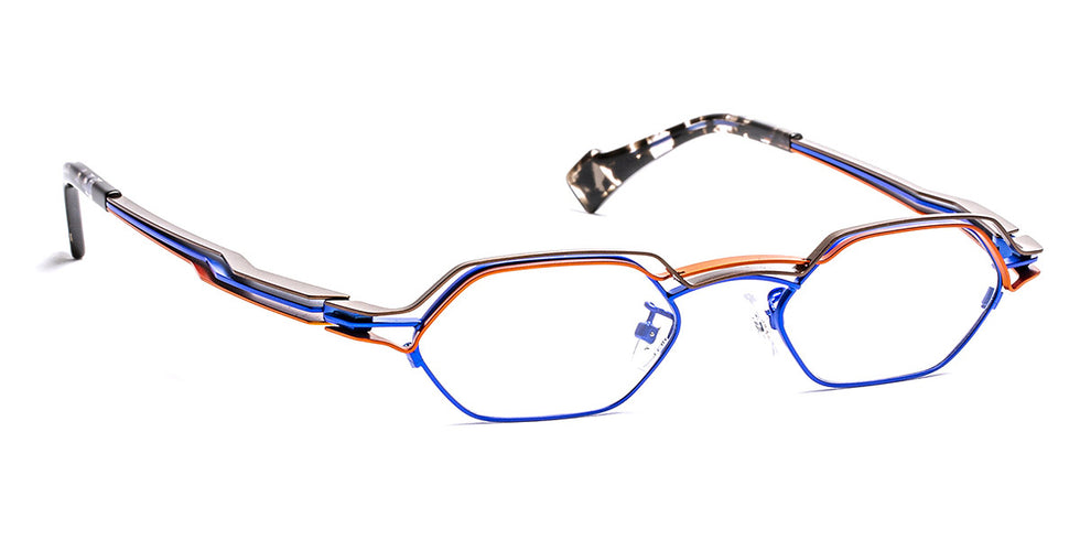 J.F. Rey® JF2937 JFR JF2937 2590 48 - 2590 King Blue/Brown/Brick Eyeglasses