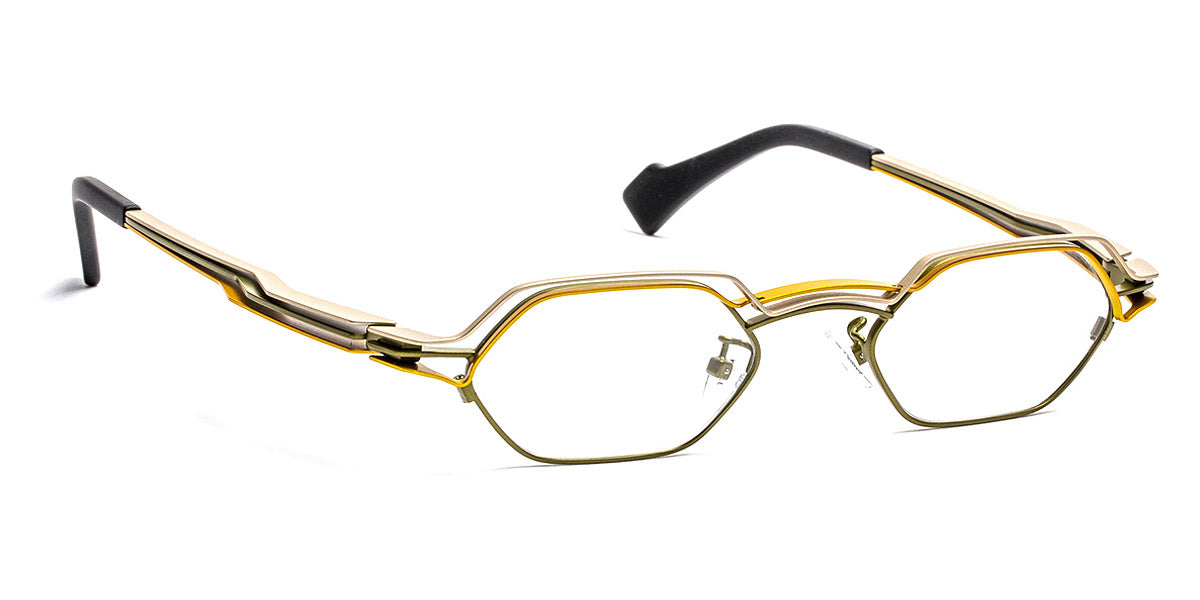 J.F. Rey® JF2937 JFR JF2937 4500 48 - 4500 Khaki/Light Gold/Yellow Eyeglasses