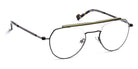 J.F. Rey® JF2939 JFR JF2939 0045 49 - 0045 Black/Alu Top Khaki Eyeglasses