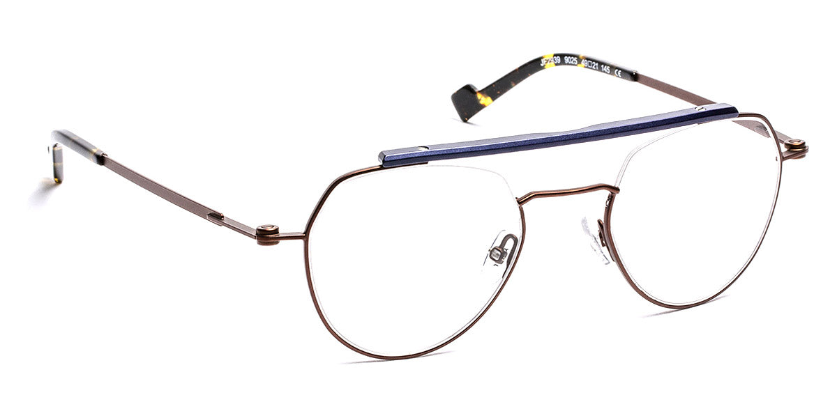J.F. Rey® JF2939 JFR JF2939 9025 49 - 9025 Brown/Alu Top Blue Eyeglasses