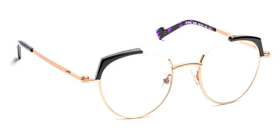 J.F. Rey® JF2940 JFR JF2940 5000 48 - 5000 Gold/Black Eyeglasses