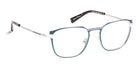 J.F. Rey® JF2948 JFR JF2948 2013 52 - 2013 Blue/Silver Eyeglasses