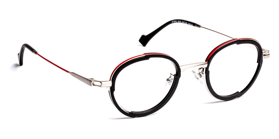 J.F. Rey® JF2952 JFR JF2952 0030 46 - 0030 Black/Red/Silver Eyeglasses