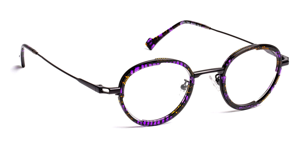 J.F. Rey® JF2952 JFR JF2952 7000 46 - 7000 Purple/Black Eyeglasses