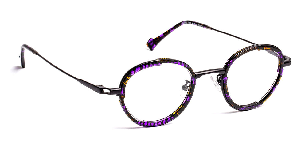 J.F. Rey® JF2952 JFR JF2952 7000 46 - 7000 Purple/Black Eyeglasses