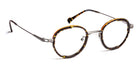 J.F. Rey® JF2952 JFR JF2952 9060 46 - 9060 Demi/Orange/Ruthenium Eyeglasses