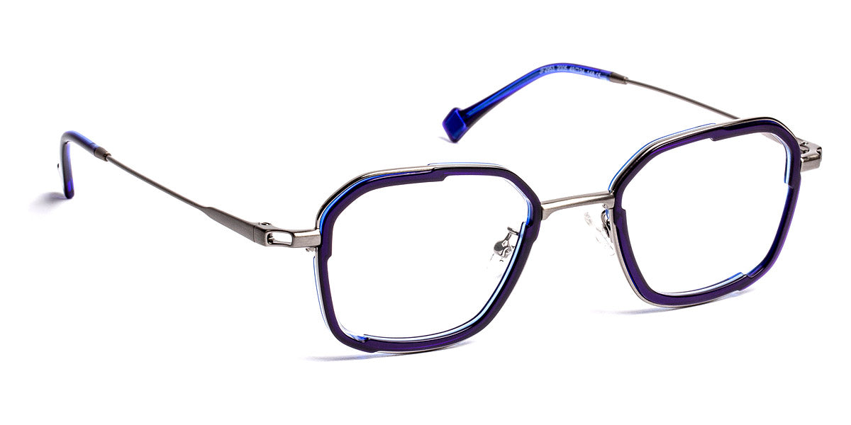 J.F. Rey® JF2953 JFR JF2953 2005 49 - 2005 Blue/Ruthenium Eyeglasses