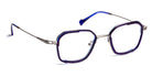 J.F. Rey® JF2953 JFR JF2953 2005 49 - 2005 Blue/Ruthenium Eyeglasses