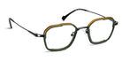 J.F. Rey® JF2953 JFR JF2953 4560 49 - 4560 Khaki/Orange Eyeglasses