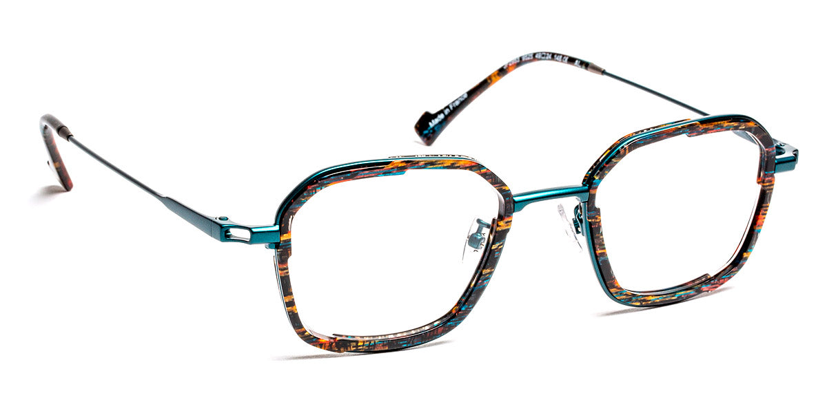 J.F. Rey® JF2953 JFR JF2953 9525 49 - 9525 Demi Blue/Blue Peacock Eyeglasses