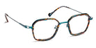 J.F. Rey® JF2953 JFR JF2953 9525 49 - 9525 Demi Blue/Blue Peacock Eyeglasses