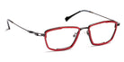 J.F. Rey® JF2959 JFR JF2959 3000 51 - 3000 Red Striped Black Eyeglasses
