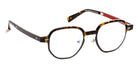 J.F. Rey® JF2960 JFR JF2960 9900 45 - 9900 Demi/Carbon/Red Eyeglasses