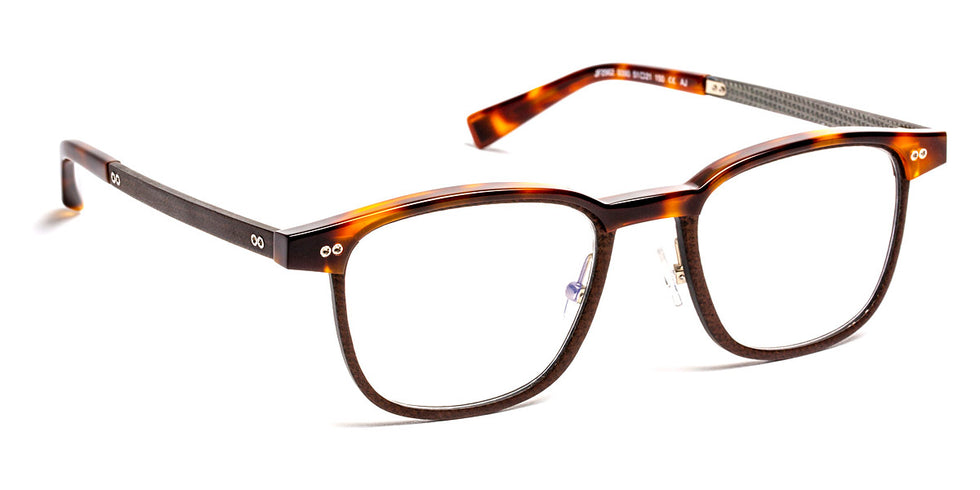 J.F. Rey® JF2962 JFR JF2962 9390 51 - 9390 Demi/Fiber Glasses Brown/Silver Eyeglasses