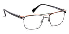 J.F. Rey® JF2963 JFR JF2963 0032 53 - 0032 Black/Brick Eyeglasses