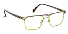 J.F. Rey® JF2963 JFR JF2963 4090 53 - 4090 Anis/Dark Gunmetal/Brown Eyeglasses