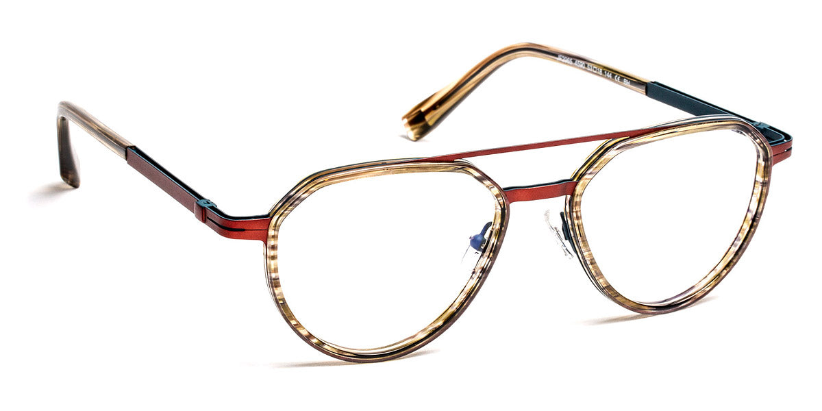 J.F. Rey® JF2965 JFR JF2965 4590 53 - 4590 Khaki/Blue/Brown Eyeglasses