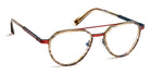 J.F. Rey® JF2965 JFR JF2965 4590 53 - 4590 Khaki/Blue/Brown Eyeglasses