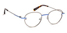 J.F. Rey® JF2966 JFR JF2966 0520 47 - 0520 Dark Gray/Blue Eyeglasses