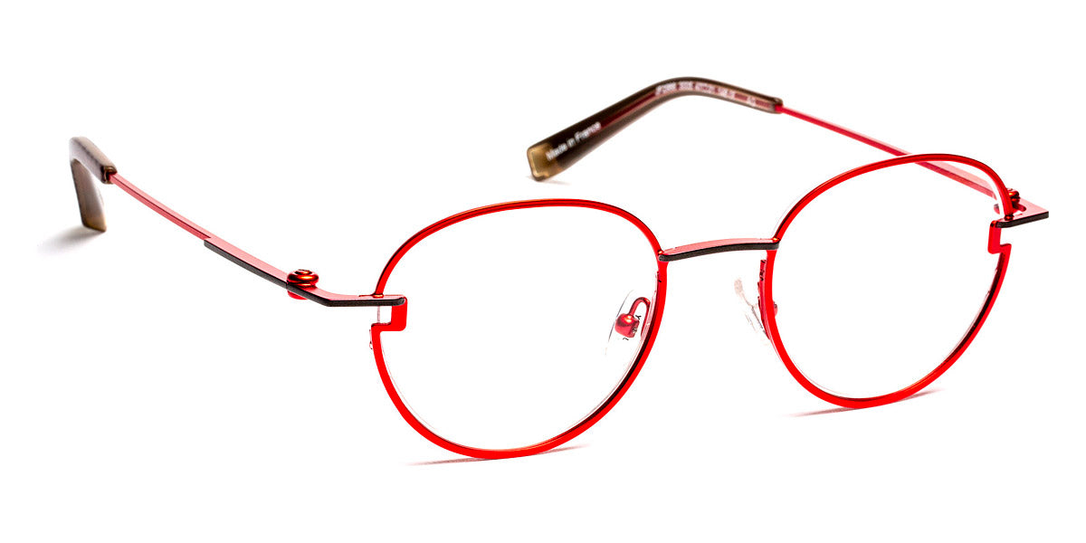 J.F. Rey® JF2966 JFR JF2966 3005 47 - 3005 Red/Gray Eyeglasses