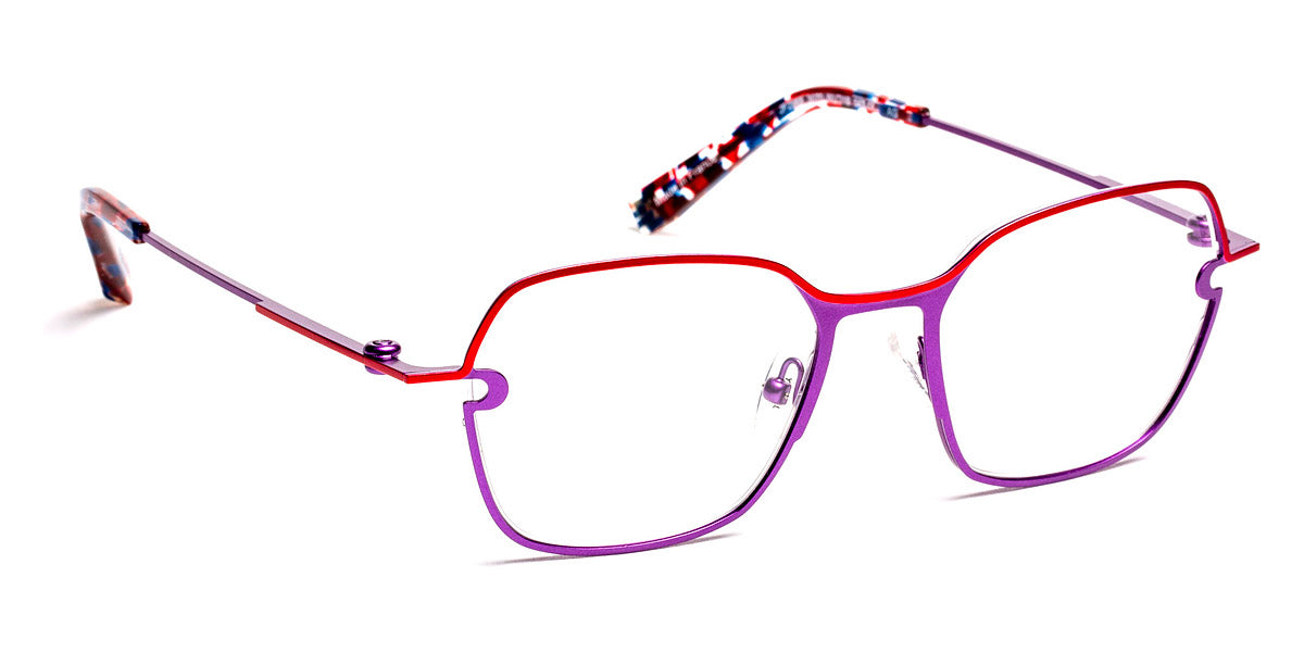 J.F. Rey® JF2968 JFR JF2968 3070 50 - 3070 Red/Purple Eyeglasses