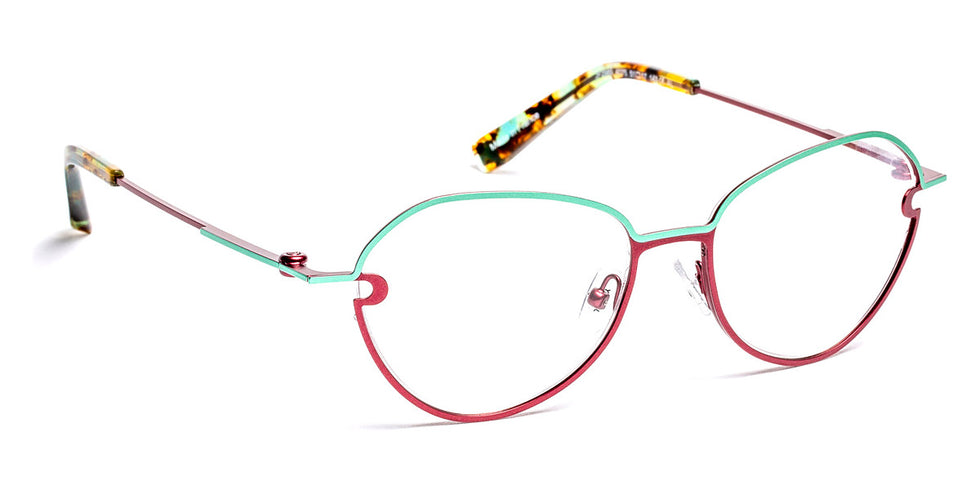 J.F. Rey® JF2969 JFR JF2969 4075 51 - 4075 Jade/Wine Eyeglasses
